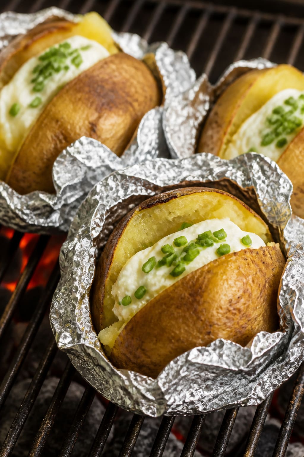 Folienkartoffeln mit Sour Cream